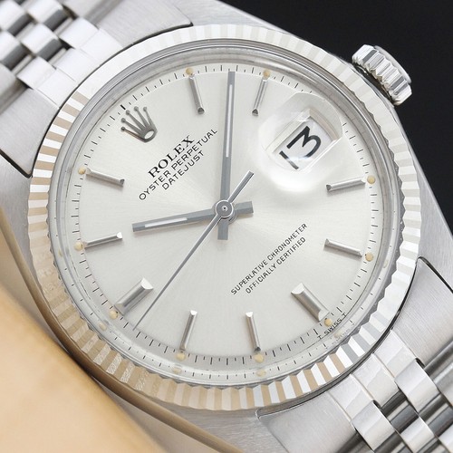 ROLEX MENS DATEJUST OYSTER PERPETUAL + 