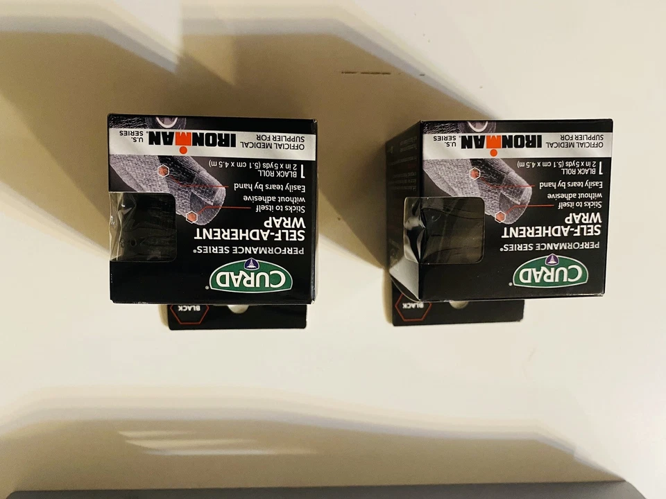 (2) Лот товаров Curad Самоклеящаяся Обертка Черная Серия Easy Tears By Hand Performance - Изображение 2 из 2