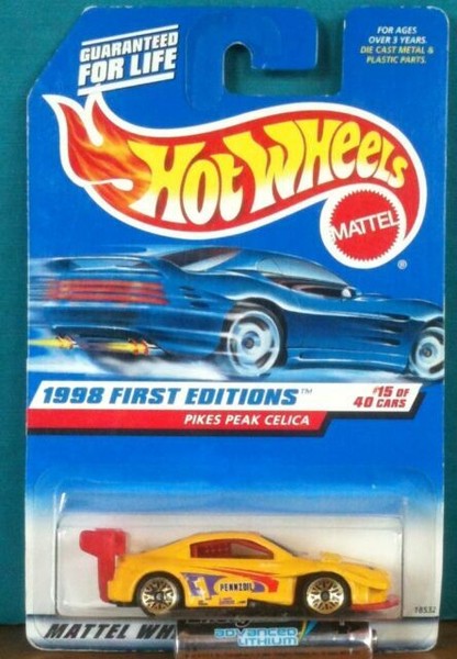 hot wheels pikes peak celica 1997