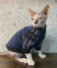 Sphynx cat clothes, clothes, long sleeves sphynx cat jumper, sphynx clothes, de