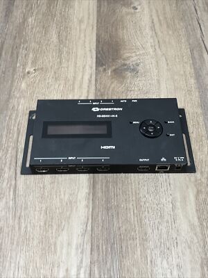 Crestron HD-MD4X1-4K-E 4x1 4K HDMI Switcher No power supply