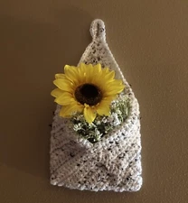 Crochet Hanging Basket