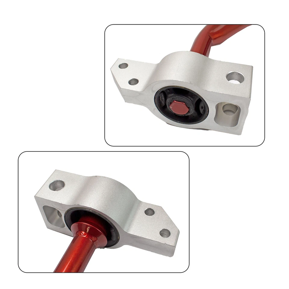 Brazo de control inferior delantero tubular ajustable para Volkswagen GTI 06-13 Godspeed# AK-069-C Foto 3 de 4