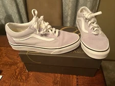 Vans Old Skool Shoes light Gray with White size 6 Mens 7.5 woman’s Unisex New