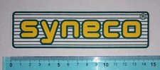 ADESIVO STICKER VINTAGE AUTOCOLLANT AUTO MOTO TUNING SYNECO OIL ANNI'80 