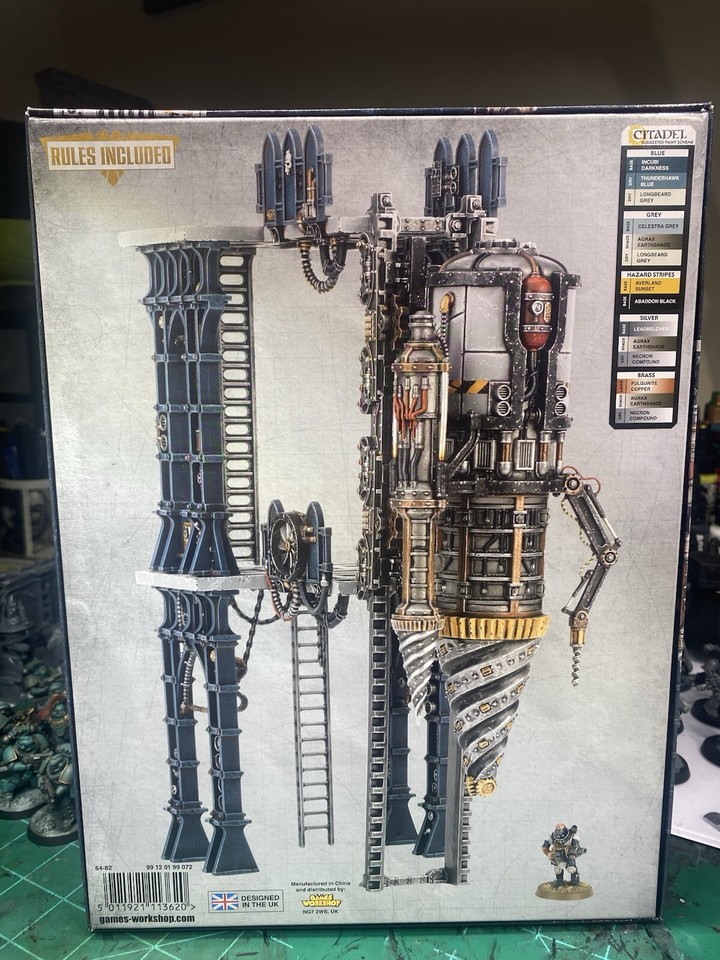 Games Workshop Warhammer 40K Mechanicus Tectonic Fragdrill ...