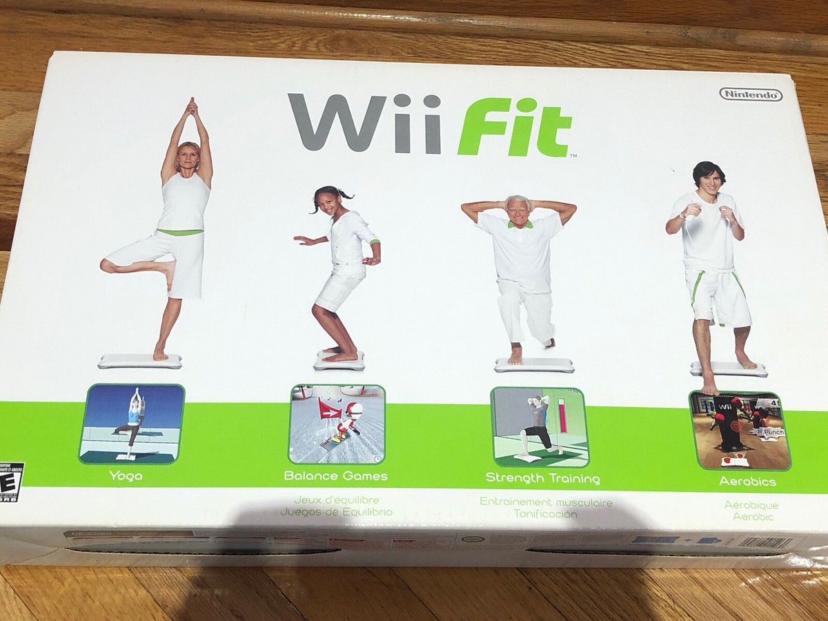 Nintendo Switch wii fit WII FIT! FITNESS, HEALTH, BIGGEST LOSER, WORKOUT CARDIO