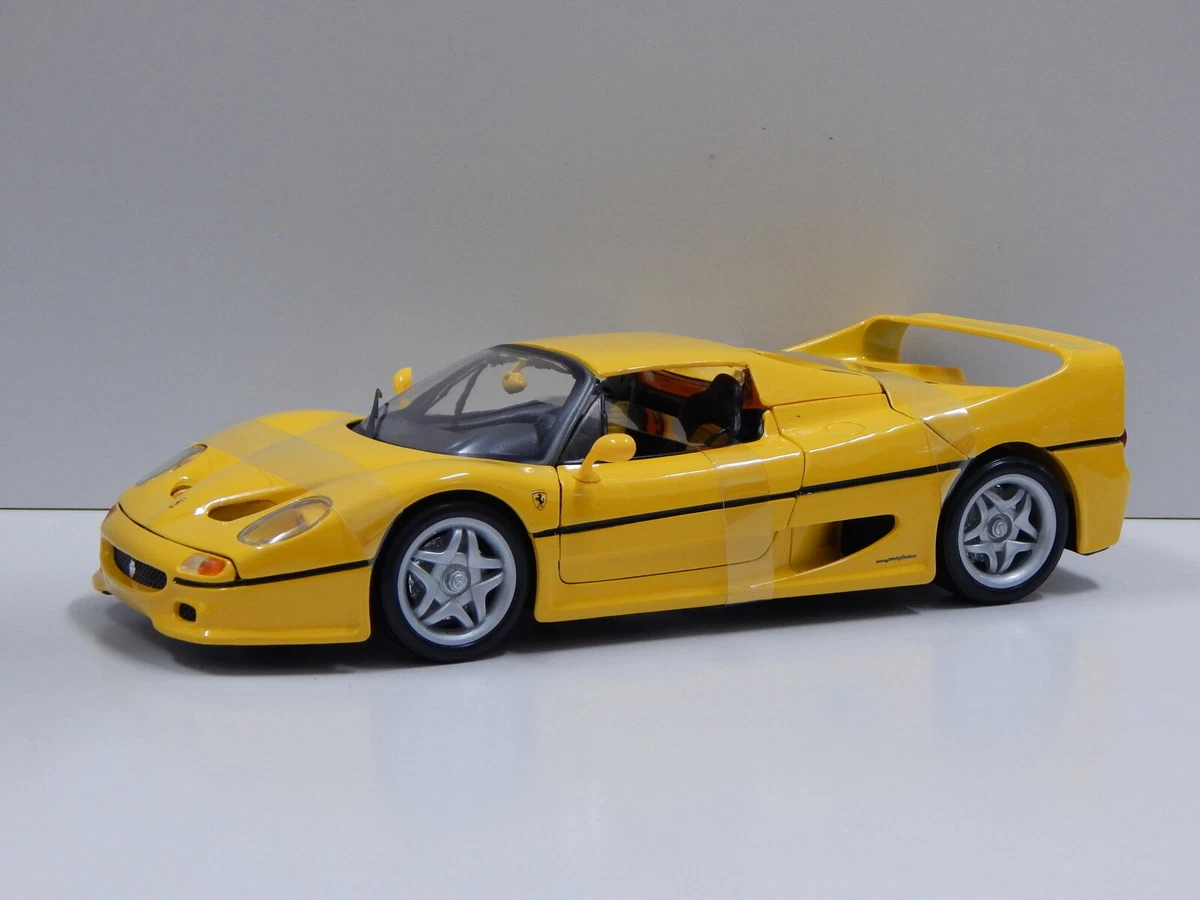 1:18 Ferrari F50 (Yellow) Burago 18-16004