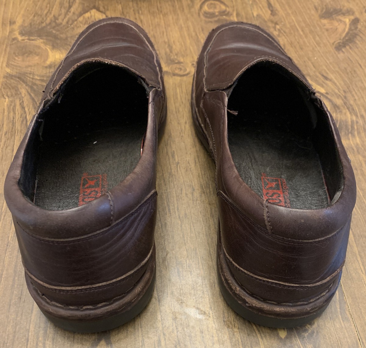 Pikolinos Oviedo Brown Leather‎ Slip On Loafers Replaced Insoles Pikolinos Mens Oviedo 08F-5013 Blucher Oxfords, Olmo, 41 EU  main image 4