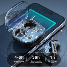 Bluetooth Earphones Headphones For Apple iPhone 16/15/Pro/14/13/12/11/X Earbuds