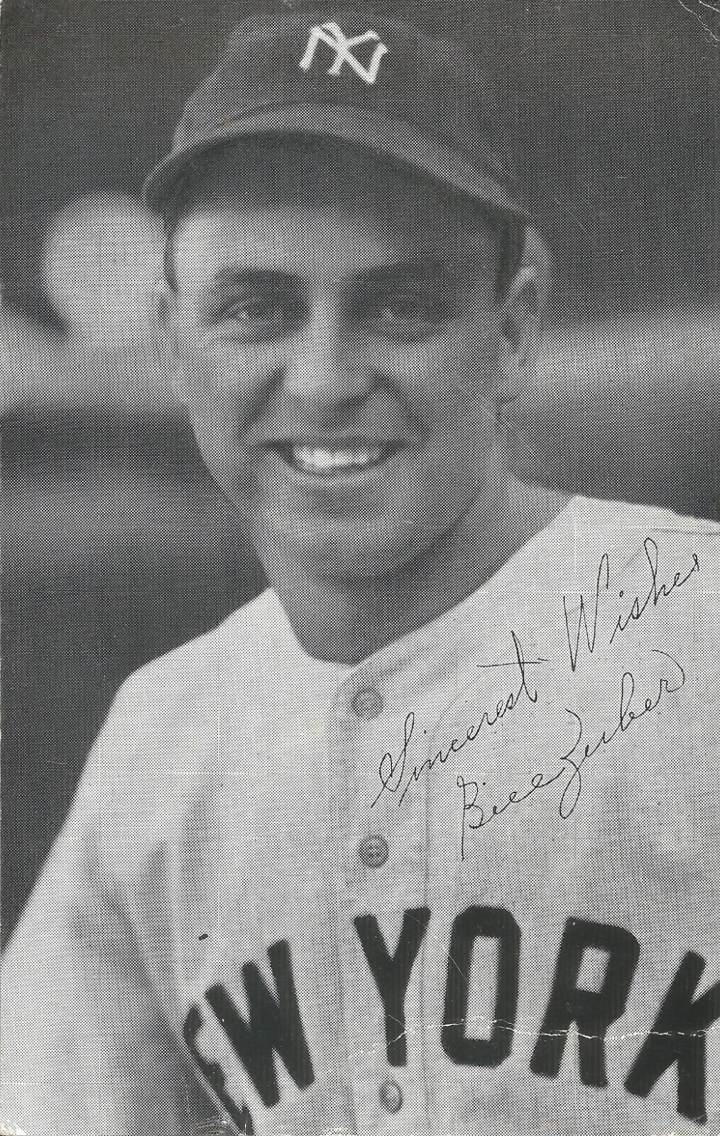 Bill Zuber's Dugout Restaurant Vintage Post Card Iowa Unposted New York