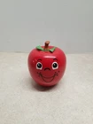 Fisher Price vintage 1972 Happy Apple - Made in USA Chime Works BROKE LEAVES