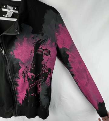 Abbey Dawn Avril Lavigne Hoodie Large Y2K Scene Emo Punk  display picture 3
