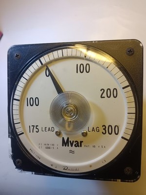 Daiichi 1.5 Mvar WvLT-110N 175LEAD 300LAG 16.5k: 110V CT 12000: 5A
