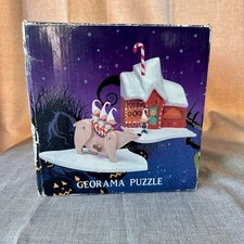 NIGHTMARE BEFORE CHRISTMAS Xmas Town JUN Planning Georama Puzzle Bear Elves