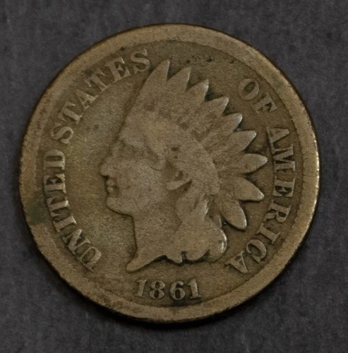 1861 Indian Cent Good   Lot 4825