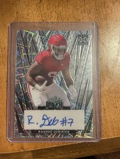 2024 Leaf Metal Rashod Division Auto Rookie Card 4/6!