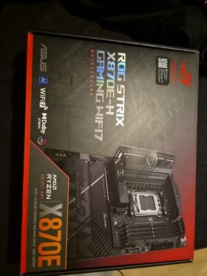 ASUS ROG STRIX X870E-H GAMING WIFI7 Mainboard - AMD X870E - AMD AM5 - DDR5 RAM