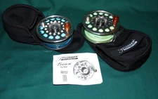 Pflueger Trion 2883 large arbor fly reel 4-1/4" with case