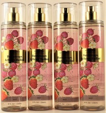 QTY 4 - Bath  Body Works BUTTERCUPS  BERRY BELLINI Fine Body Mist Spray 8Oz