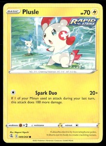 Plusle 089/264 Fusion Strike Common