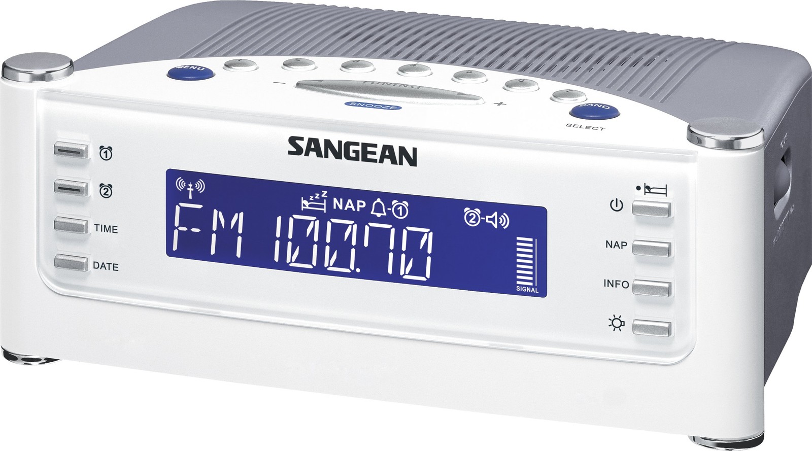 Radio &ndash; Fm-rds/am/aux-in, Digital Tuning, Silver