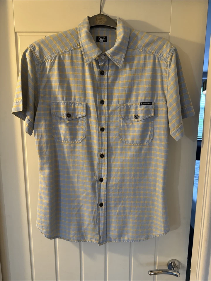 DOLCE & GABBANA Mens Shirt XL Slim Fit - Image 1 of 4