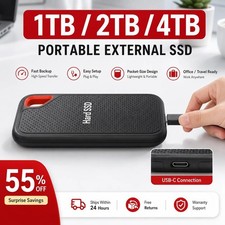 Portable SSD 2TB 8TB USB 3.1 External Hard Drive High Speed Storage