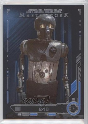 2019 Topps Star Wars Masterwork Blue 2-1B #29 a2v
