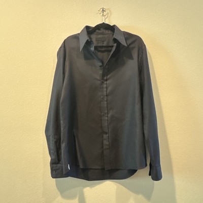 Alexander McQueen Made in Italy Black Dress Shirt   Size 52