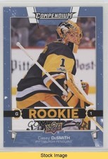 2017-18 Upper Deck Compendium Rookies Blue Casey DeSmith #891 READ 0b3
