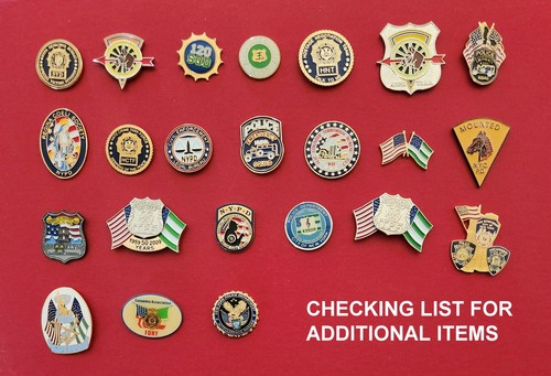 New York City NYC Police NYPD Fire FDNY + Lapel Morale Pin U Pick Choose Save