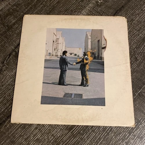 Pink Floyd – Wish You Were Here -1975 Columbia Psych Rock Vinyl LP Record (S2)