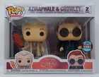 Funko POP Television Aziraphale & Crowley 2Pack Good Omens Specialty DAMAGED BOX
