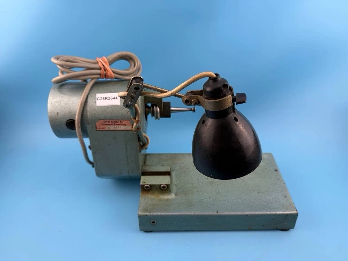 Watchmakers Andra Lathe Iron Cast Base Motor 220 V Germany