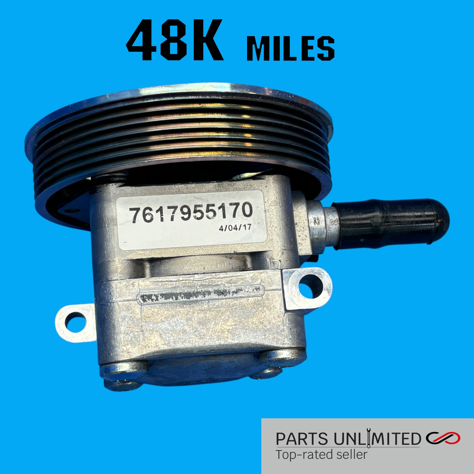 14-20 Maserati Ghibli M157 OEM Power steering pump P/N 7617955170