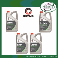 Comma LHM5L LHM Plus Mineral Hydraulic Brake & Levelling Fluid - 4 x 5 Litre - 4