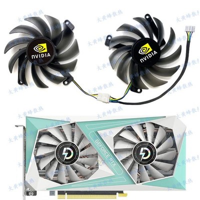 For PRADEON RTX2060 SUPER 6GB Graphics Card Cooling Fan