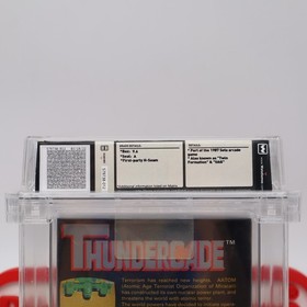NES Nintendo THUNDERCADE / THUNDER CADE - WATA GRADED 9.6 A! NEW Factory Sealed!