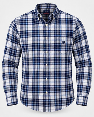 CHAPS Ralph Lauren  Stretch button down Mens Large plaid soft