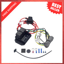 Digital Radiator Fan Controller Switch 12V 24V Adjustable Temperature LED