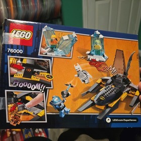 LEGO SUPER HEROES Artic Batman vs Mr Freeze Aquaman on Ice (76000) 100%