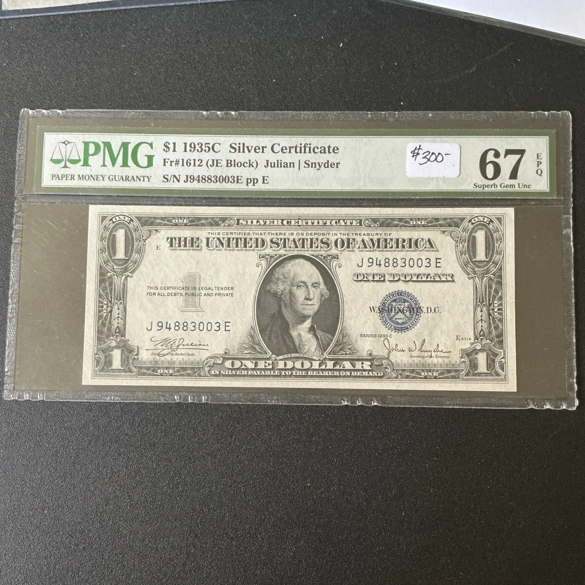 25+ $1 Grade 67 US Small Silver Certificates for sale | Updated