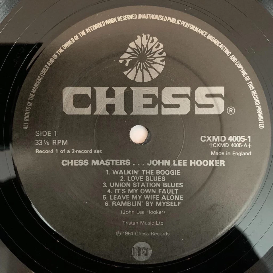 JOHN LEE HOOKER Chess Masters.. R&B BLUES SOUL CHESS UK Double LP NEAR MINT - Image 4 of 4
