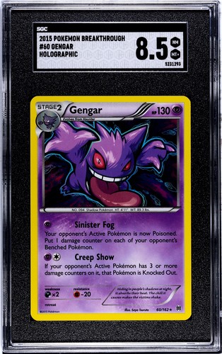 Gengar graded SGC 8.5 for sale on eBay