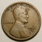 1911 D Lincoln Wheat Cent Penny VG-Details  "Actual Coin Pictured"