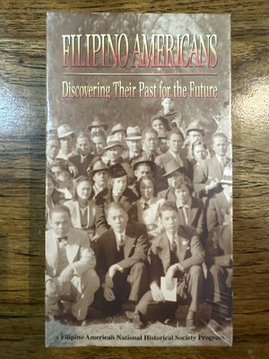 Filipino Americans - Discovering Their Past For The Future VHS New SEALED Rare