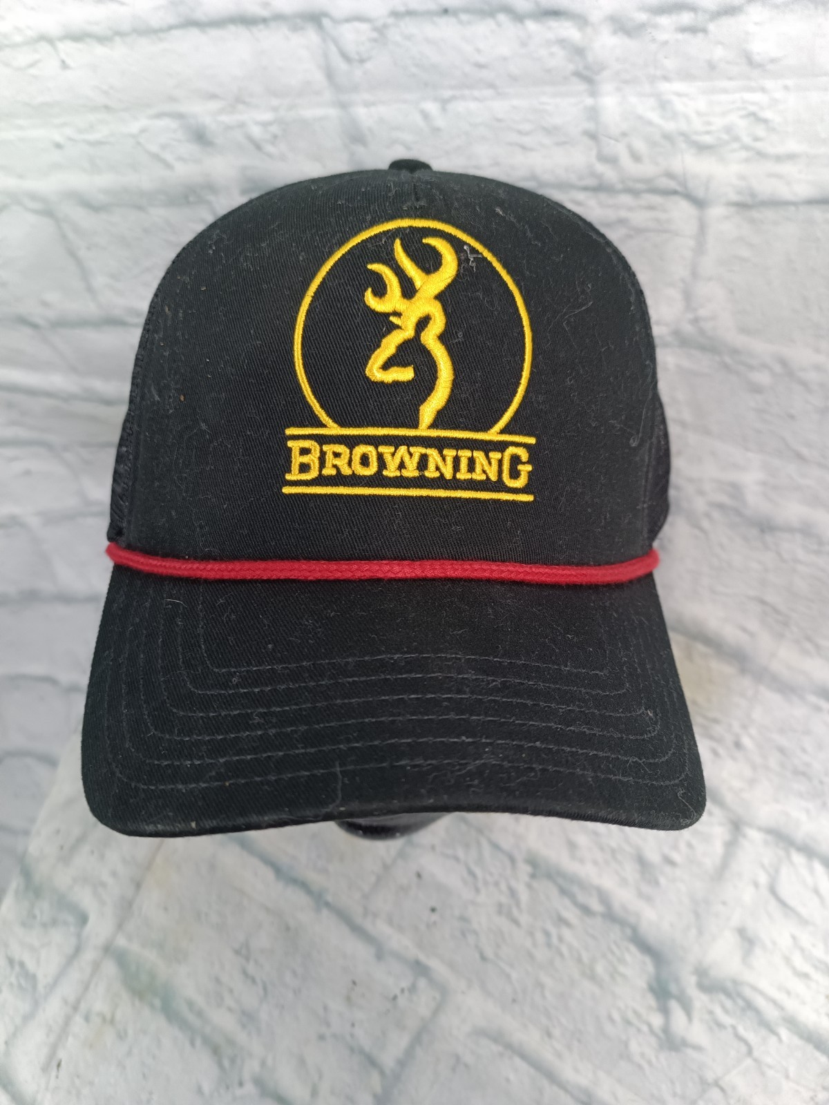 Browning Hat Cap Snap Back Adjustable Black Outdo… - image 1