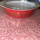 Vintage Pyrex Promotional Golden Poinsettia 045 Casserole Dish 2.5 qt NO LID