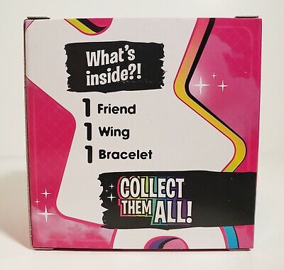 2 Pack Blip Tic Tac Toy XOXO Friends Single Surprise Box Friend + Wing +  Braclet